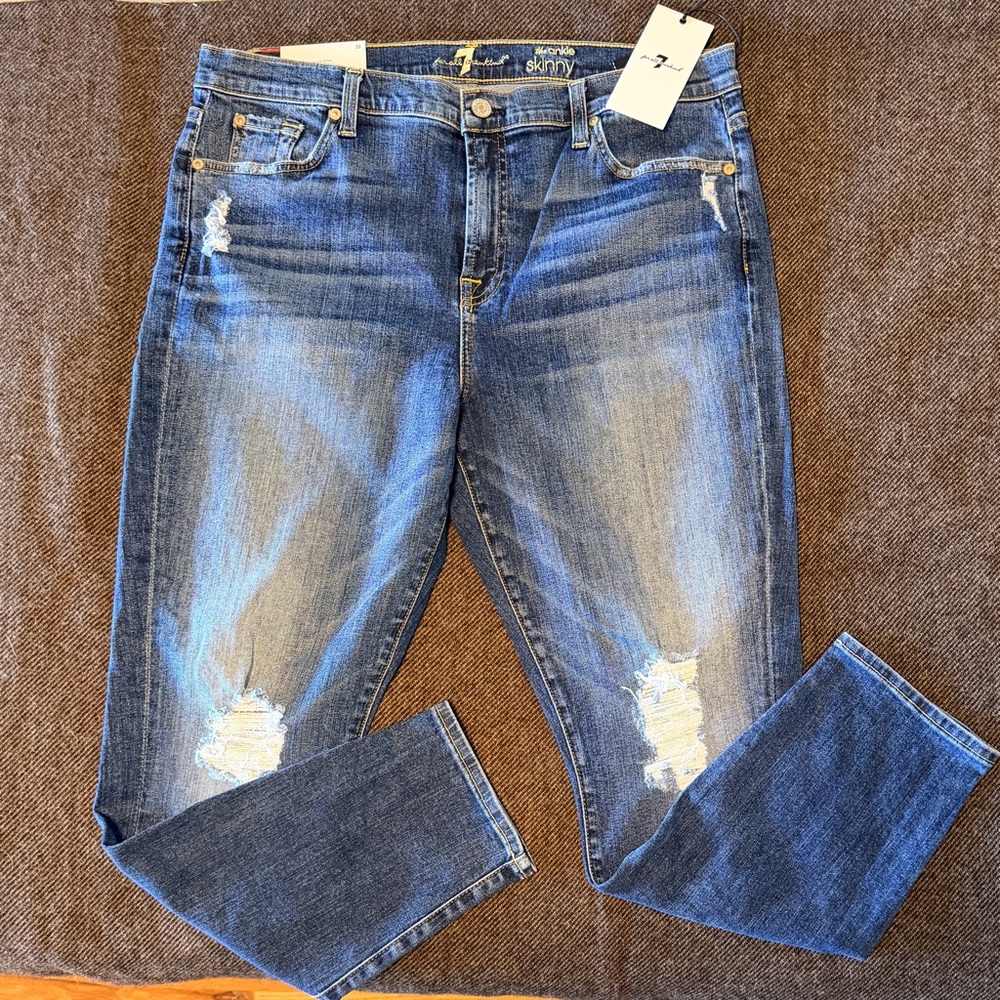 7 For All Mankind the Ankle Skinny